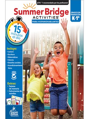 cover image of Summer Bridge Activities Spanish K-1